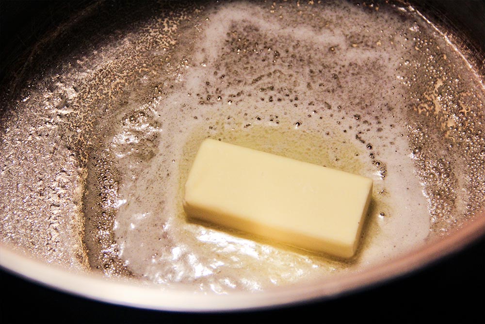 Melting Butter in Pot