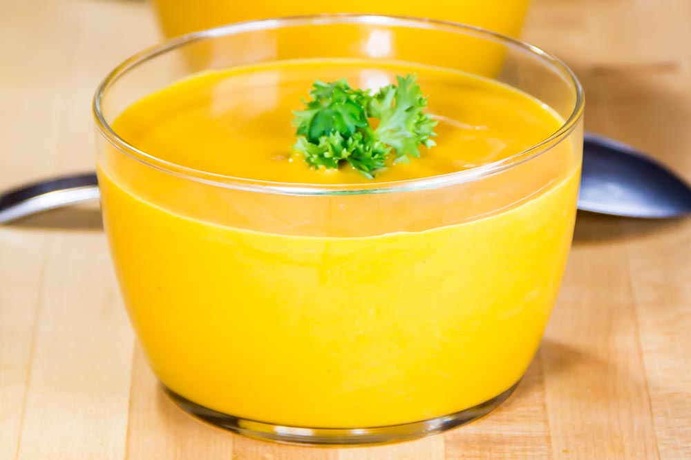 Butternut Squash Soup with Parsley