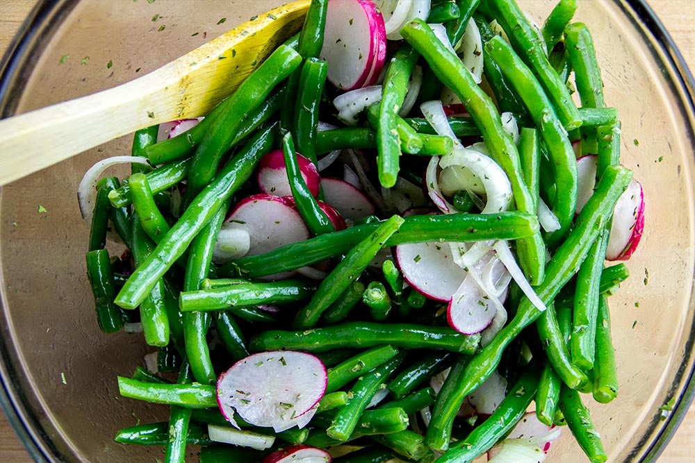 Green Bean & Radish Salad