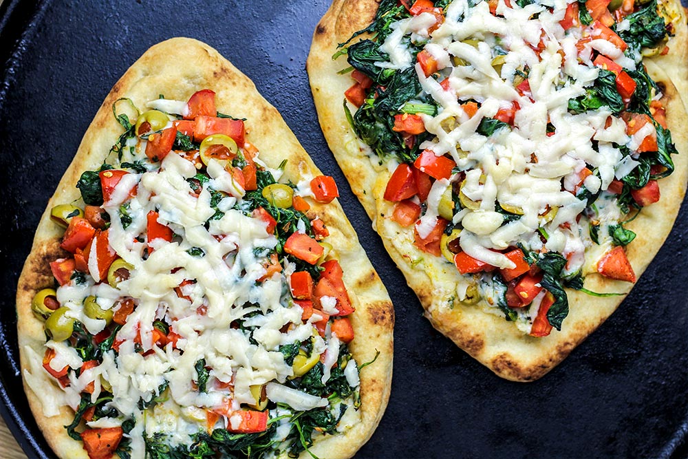 Baked Naan Flatbreads