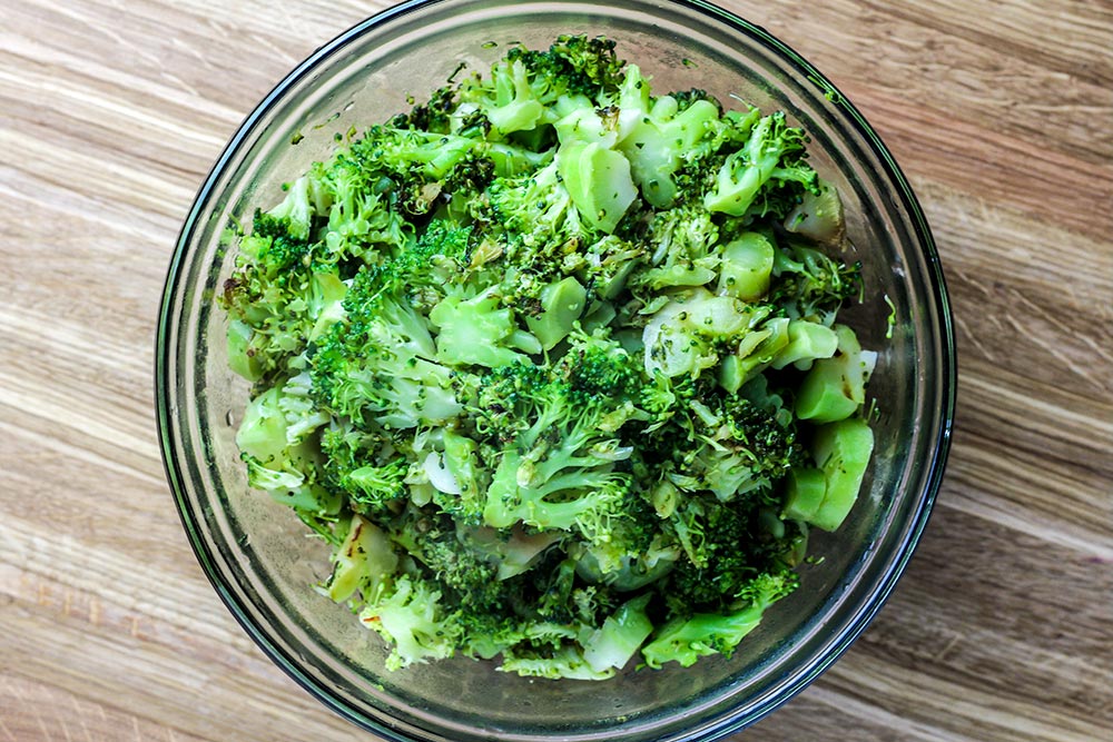 Cooked Broccoli in Bowl