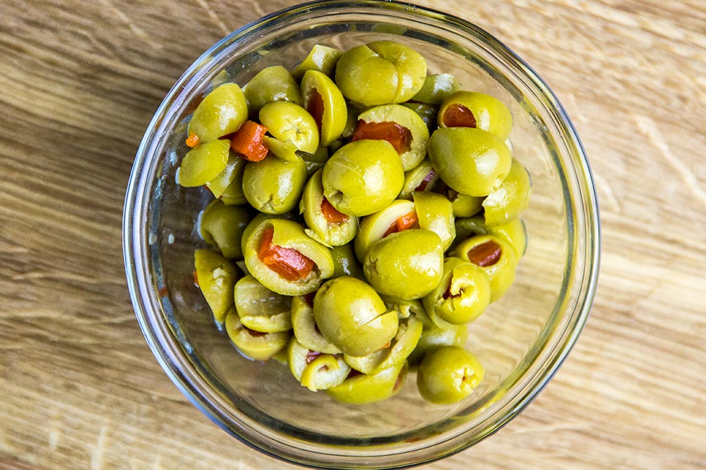 Chopped Green Olives