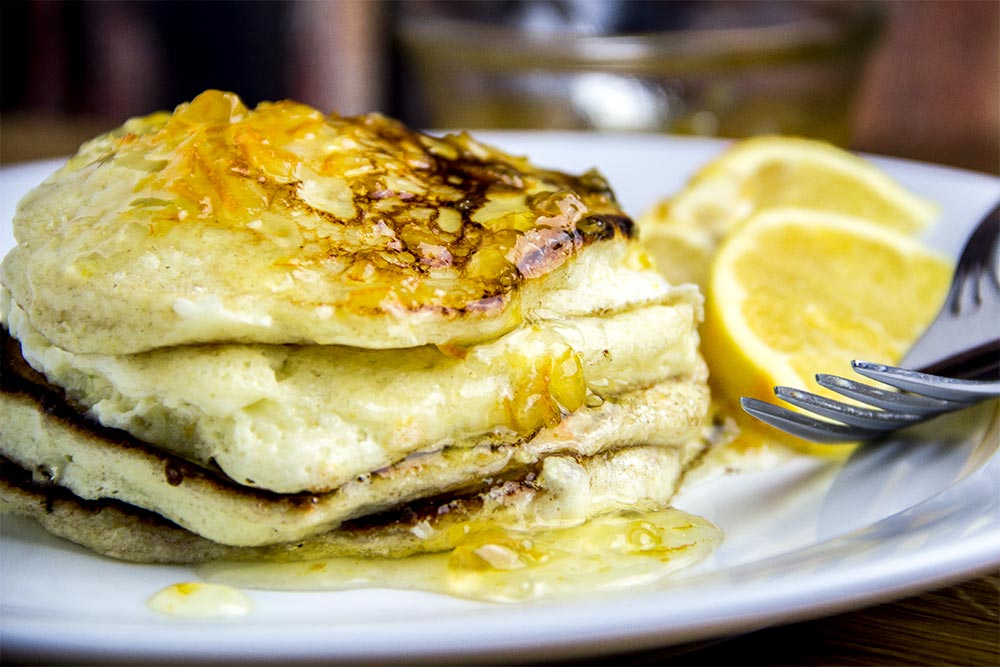 Orange Ricotta & Marmalade Pancake Recipe by Ellen Brown
