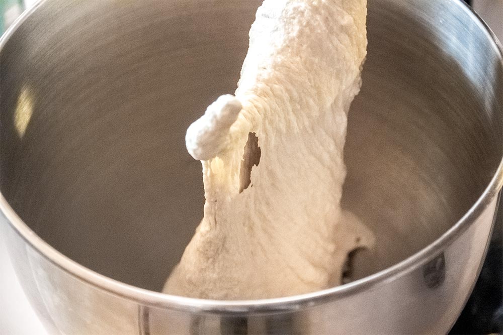 Mixing Dough