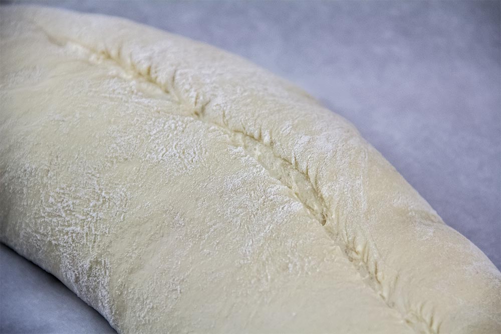 Slice Across Dough