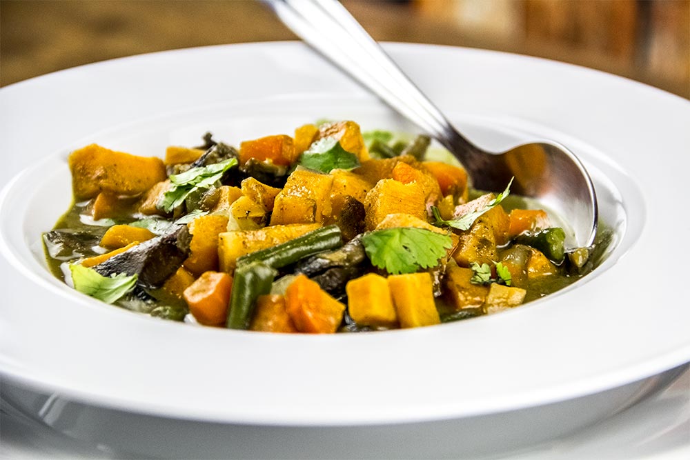 Coconut & Mixed Vegetable Curry Recipe