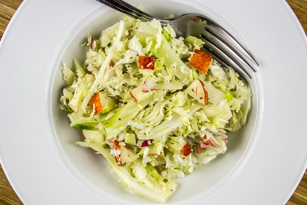 Cabbage and Fennel Vinaigrette Salad