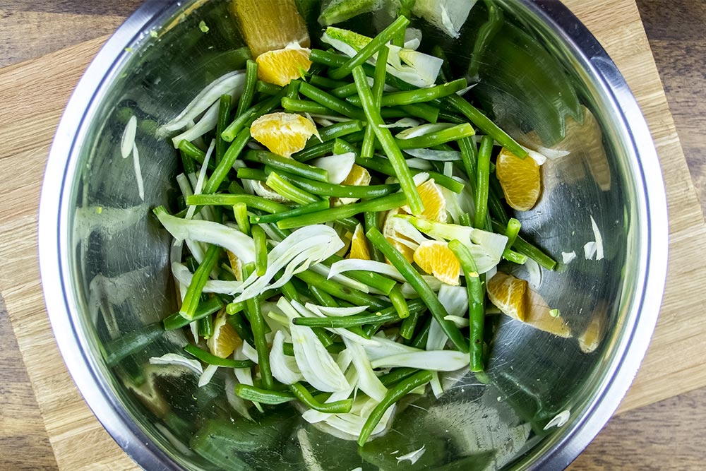 Green Beans, Oranges and Fennel