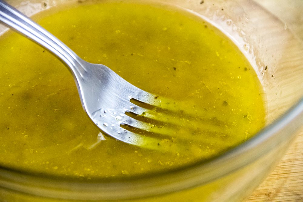 Olive Oil and Orange Zest Vinaigrette