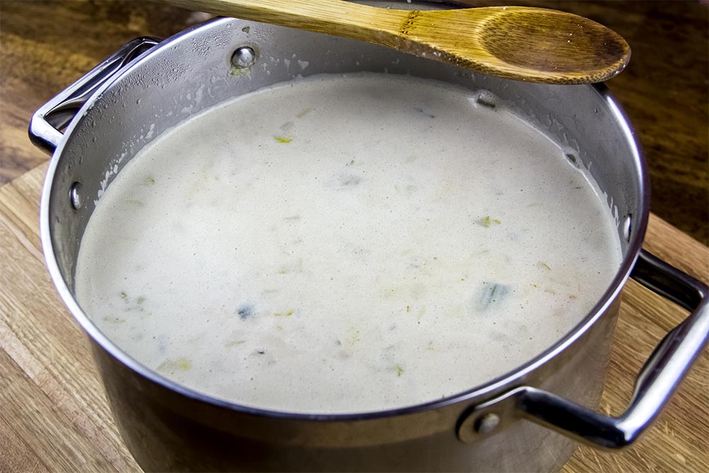 Dairy Free Clam Chowder