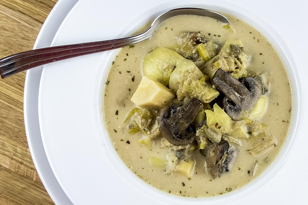 Artichoke Soup a La Barigoule