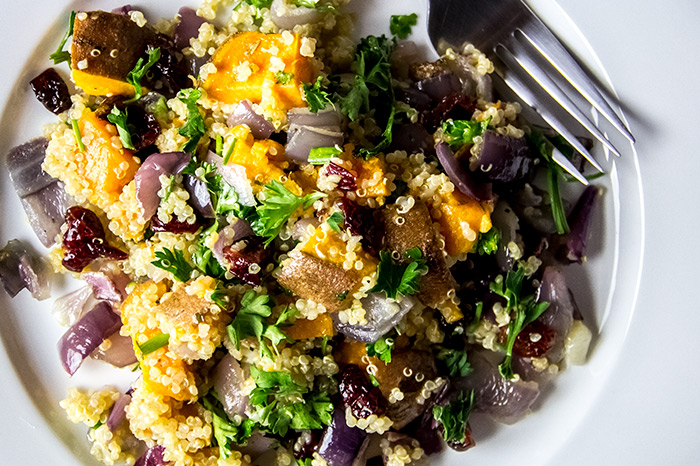 Quinoa with Sweet Potato Salad Recipe