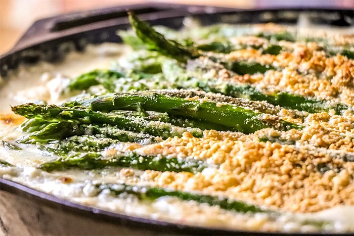 Asparagus & Artichoke Gratin Recipe