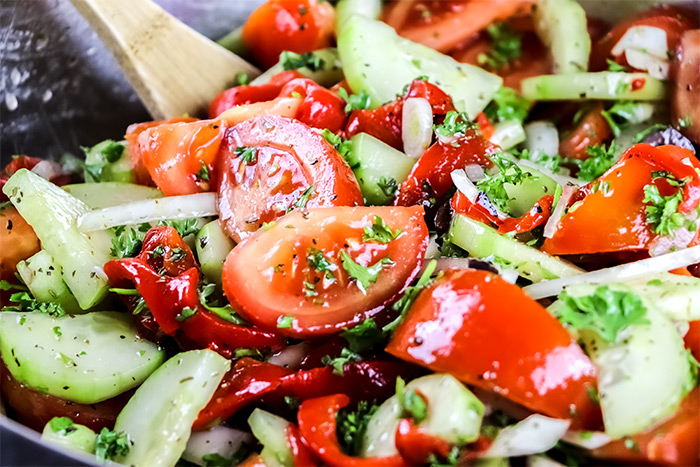 Tossed Greek Salad