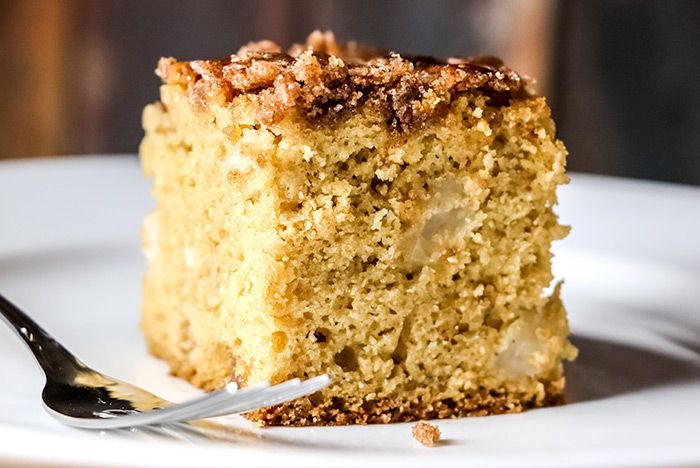 Cinnamon Sugar Apple Cake Recipe