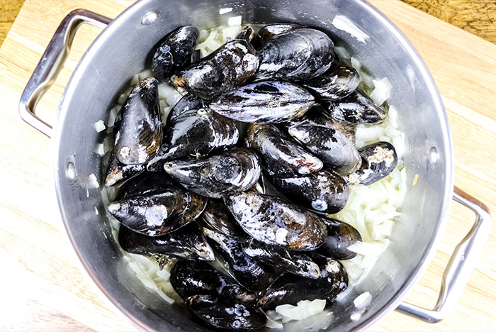 Cooking Mussels