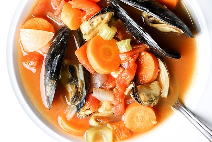 Italian Mussel Soup Recipe