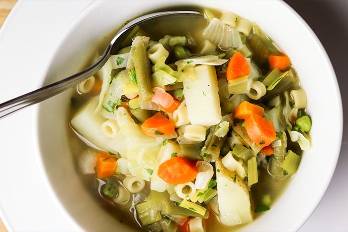Potato & Green Bean Vegetable Soup