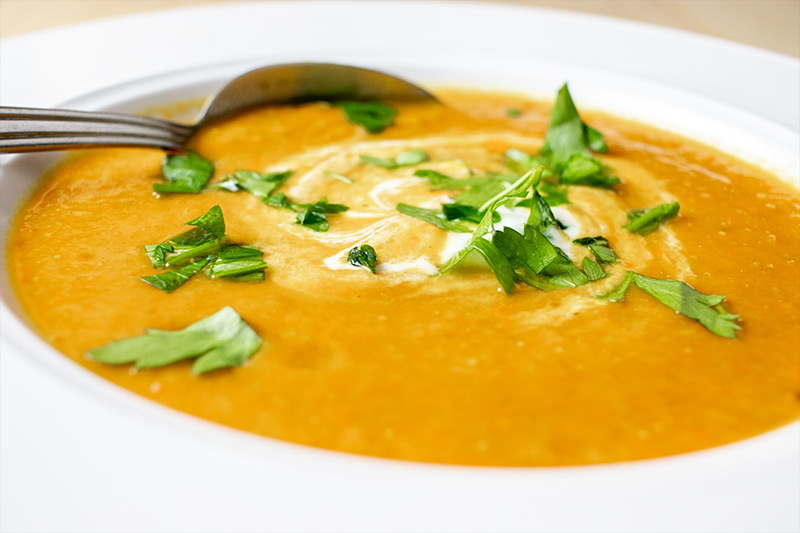 Spicy Carrot Soup Recipe