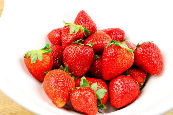 Bowl Of Fresh Strawberries