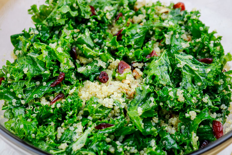 Kale Salad With Quinoa