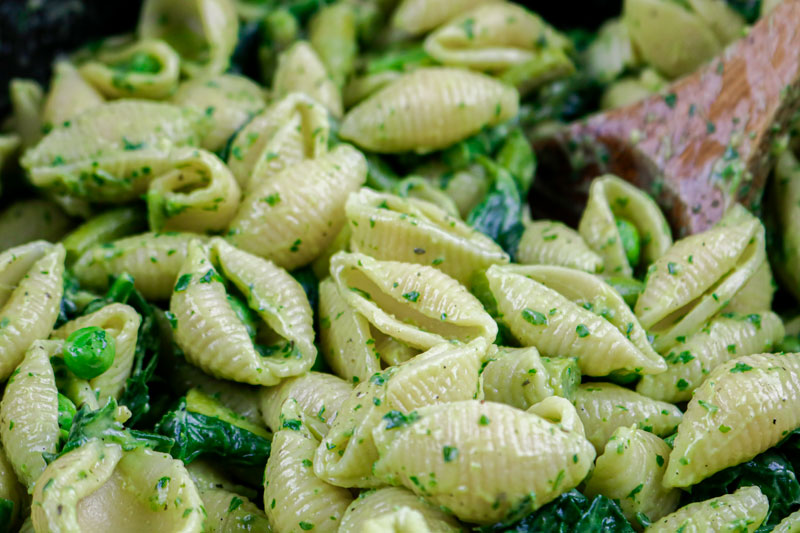 Spinach Sauce In Pasta