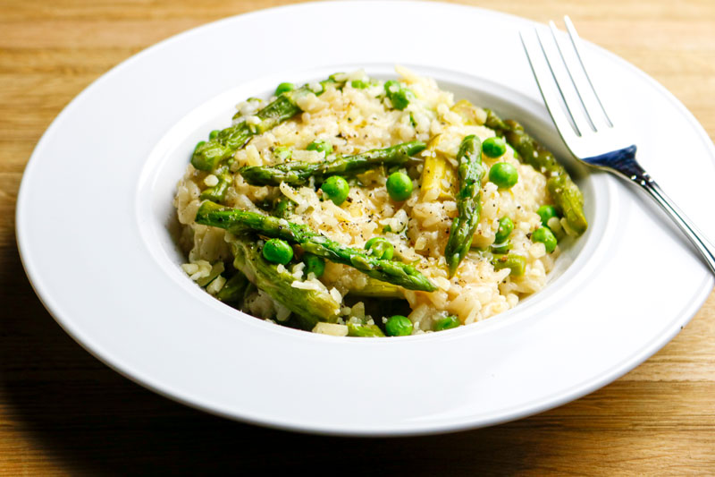 Risotto With Peas And Asparagus 5-31