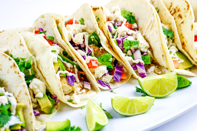 Fish Tacos With Limes 6-20