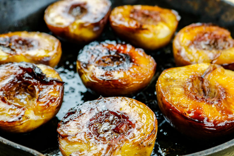 Roasted Peaches 8-19